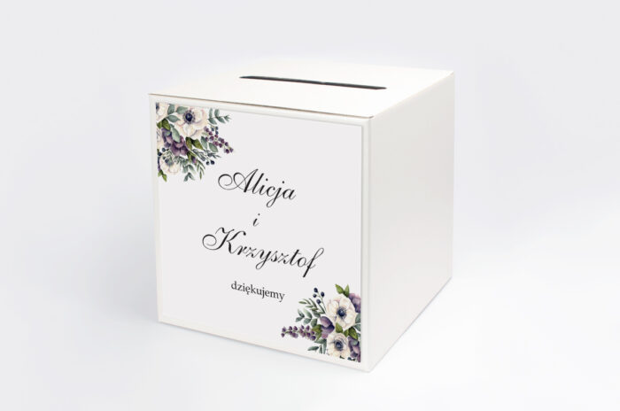personalizowane-pudelko-na-koperty-kwiatowe-galazki-bialo-fioletowe-anemony-papier--pudelko-