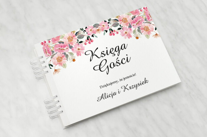 ksiega-gosci-ze-sznurkiem-wiosenne-kwiatuszki-papier-matowy-dodatki-ksiega-gosci