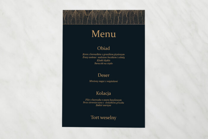 menu-geometryczne-czarno-biale-zlote-liscie-papier-matowy-350g