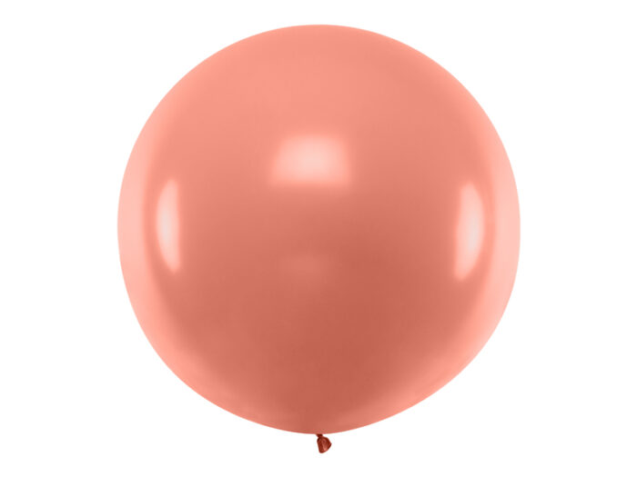 balon-okragly-1m-metallic-rose-gold