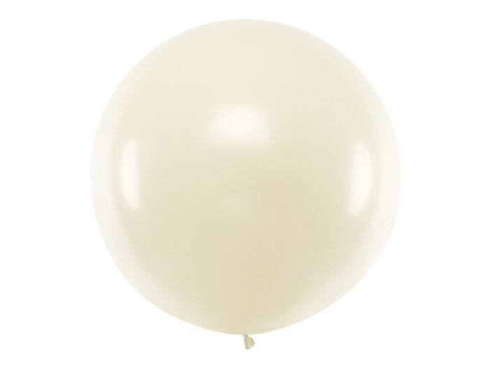 balon-okragly-1m-metallic-pearl