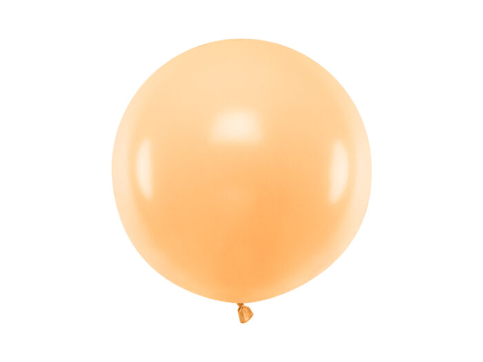 balon-okragly-60cm-pastel-light-peach