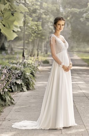 Suknie ślubne Olśniewająca suknia z misternym gorsetem