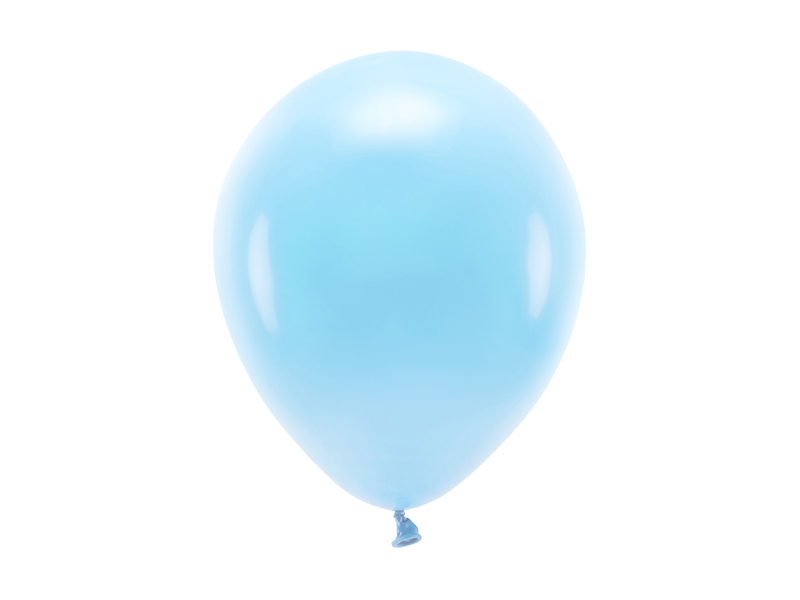 Balony na komunię Balony Eco 26cm pastelowe, błękit (1 op. / 10 szt.)