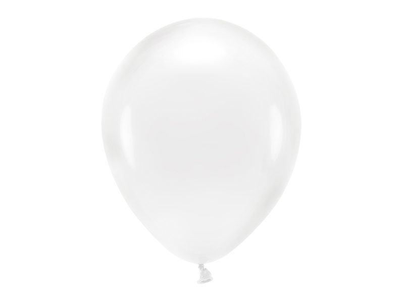 Balony na komunię Balony Eco 30cm, transparentny (1 op. / 10 szt.)