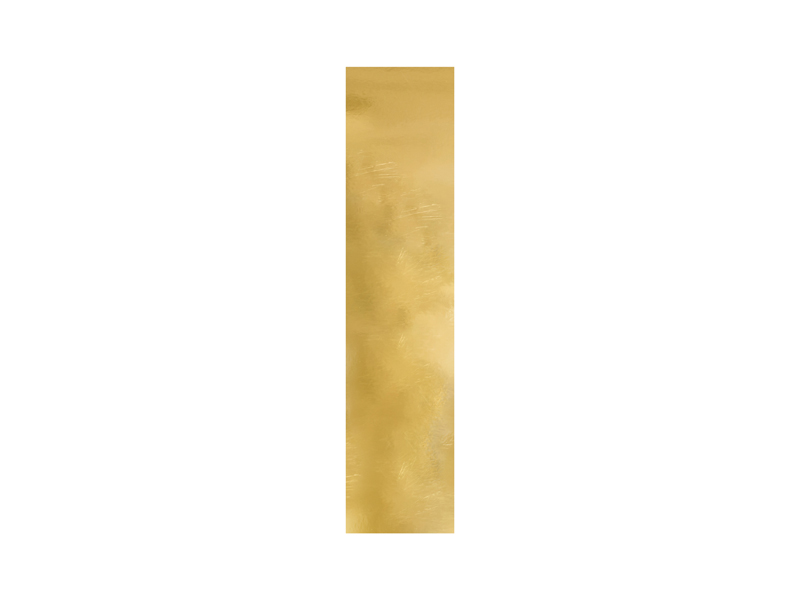 Litery na wesele Litera lustrzana ''I'', złoty, 15x60 cm